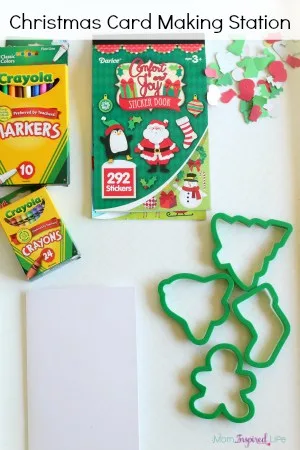 Des cartes de Noël créées librement par les enfants – bricolage de Noël maternelle
