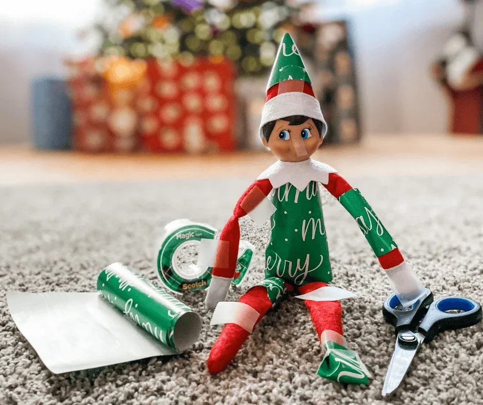 Le lutin se photocopie pendant la nuit – idée de lutin farceur